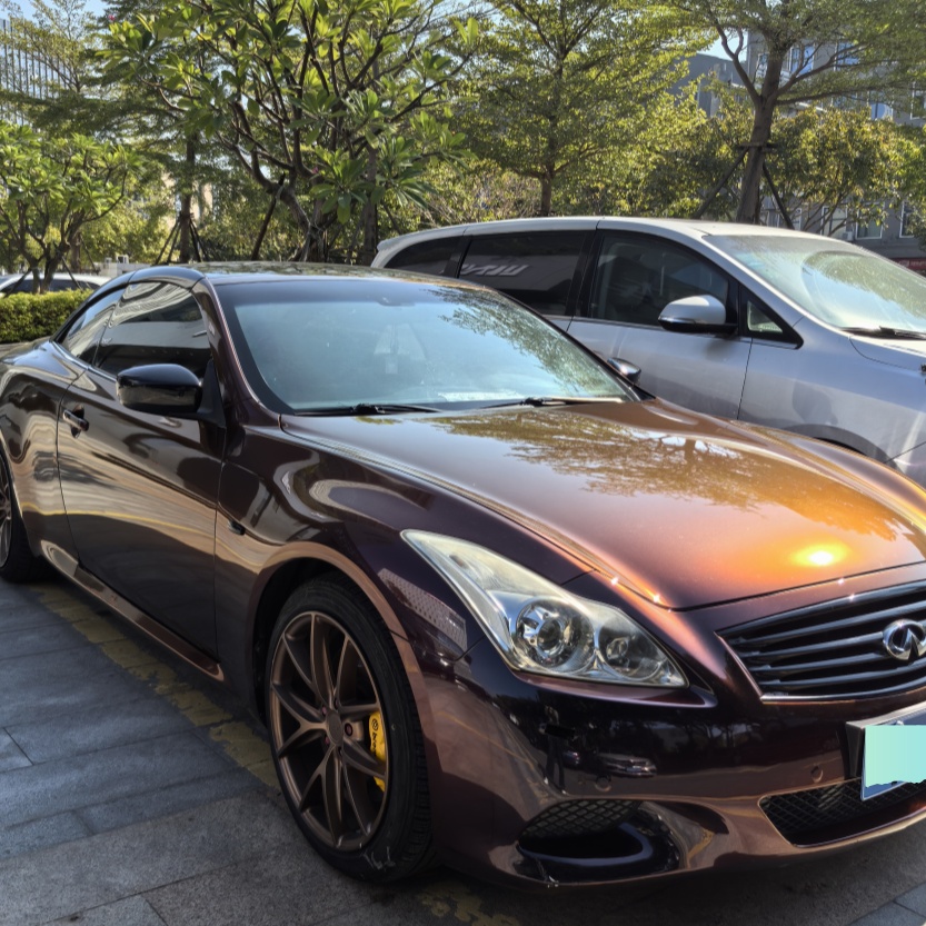 PET Gloss Shifting Red to Black Car Vinyl Wrap review Wfds 01