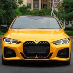 Gloss Metallic Golden Yellow Car Vinyl Wrap review Qdty