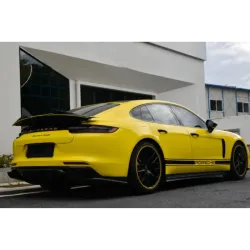 Glossy Crystal Maize Yellow Car Vinyl Wrap review D***n 02