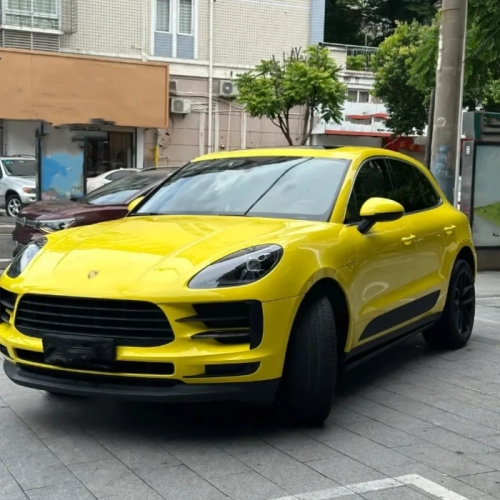 Glossy Crystal Maize Yellow Car Vinyl Wrap review 
