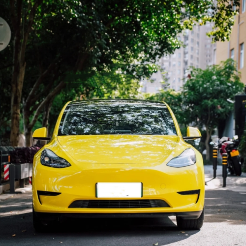 Glossy Crystal Maize Yellow Car Vinyl Wrap review 