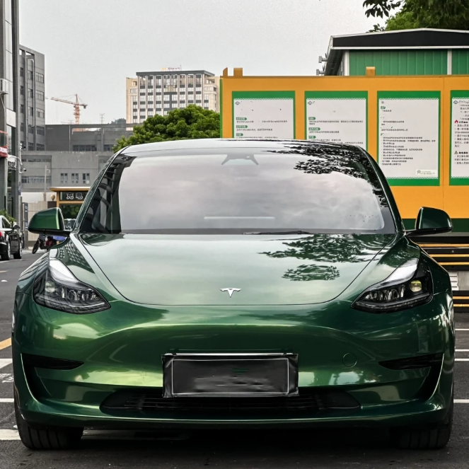 Gloss Metallic Sonoma Green Car Vinyl Wrap review 0