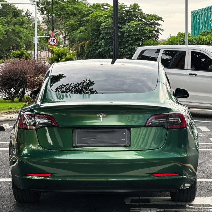 Gloss Metallic Sonoma Green Car Vinyl Wrap review 1