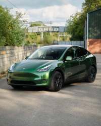 Gloss Metallic Sonoma Green Car Vinyl Wrap review 0