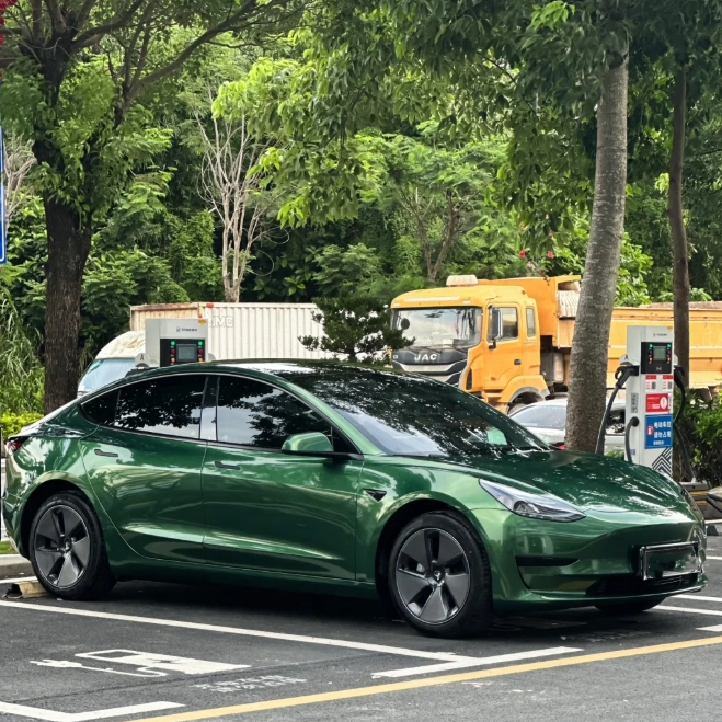 Gloss Metallic Sonoma Green Car Vinyl Wrap review 0