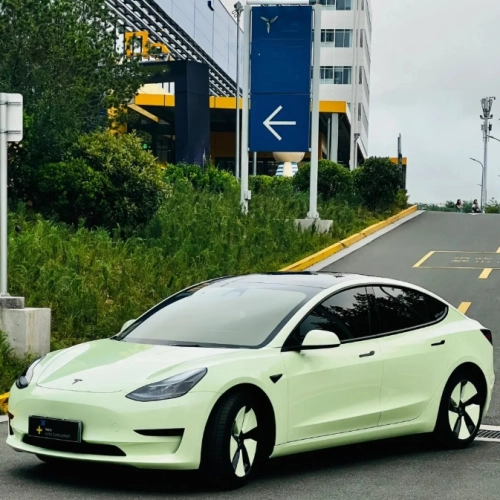 Super Gloss Macaron Green Car Vinyl Wrap review 