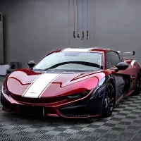 Tesla Gloss PET Cherry Red Car Vinyl Wrap review 0
