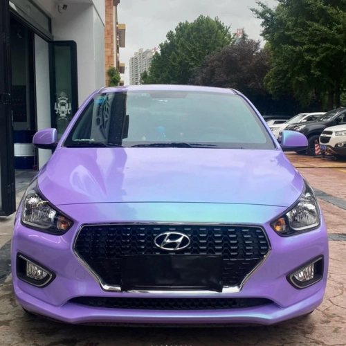 Twin Candy Purple Green Car Vinyl Wrap  review 