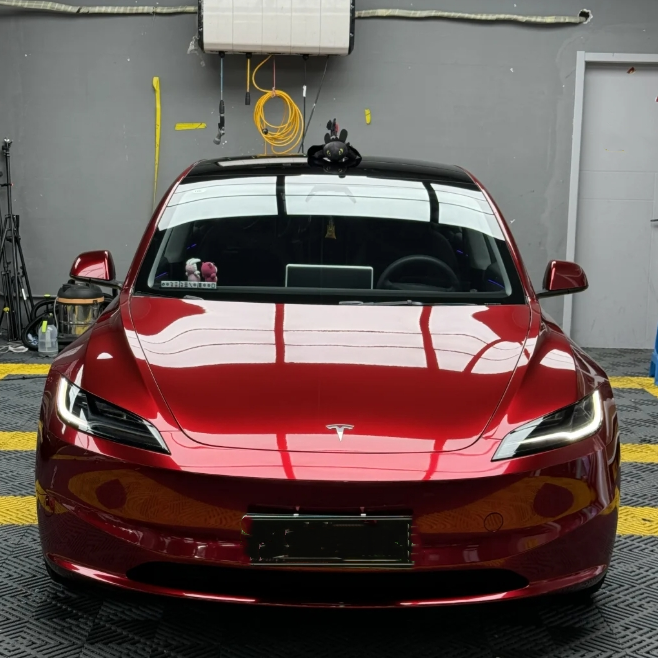 Gloss Metallic Cherry Red Car Vinyl Wrap review Edgkj