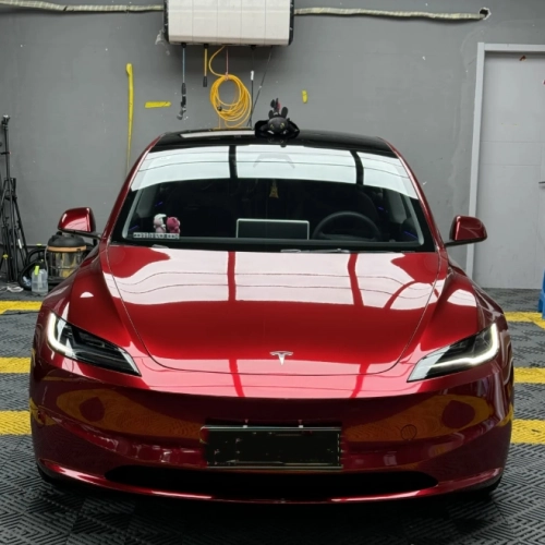 Gloss Metallic Cherry Red Car Vinyl Wrap review 