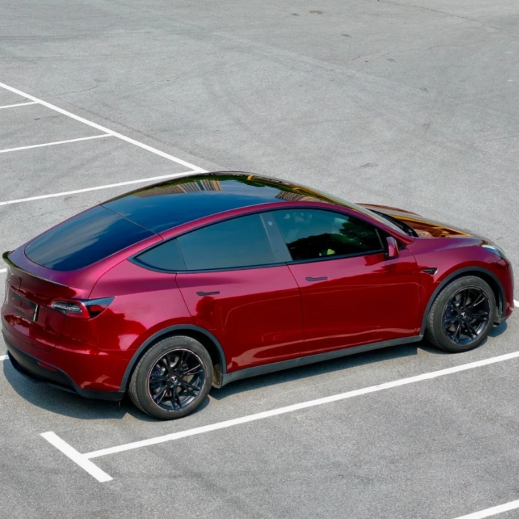  Liquid Metallic Dragon Blood Red Car Vinyl Wrap review Jbcdjgf 02