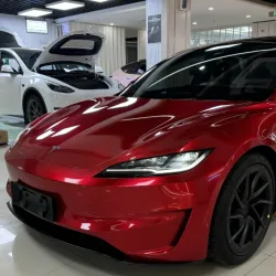 Gloss Metallic Vampire Red Car Vinyl Wrap review Kvdfsu 01