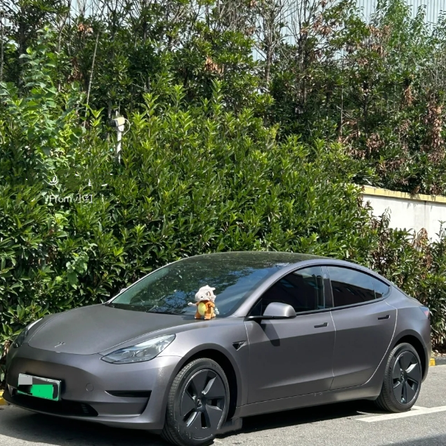 Matte Metallic Brushed Black Car Vinyl Wrap review Hsdg 02