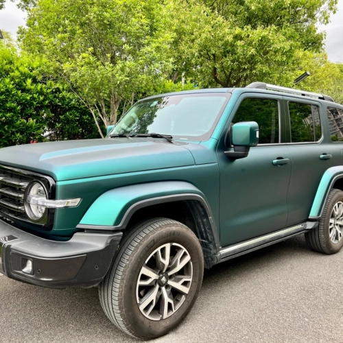 Ultimate Flat Magic Green Car Vinyl Wrap review 