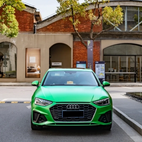 Ultra-Matte Flame Green Car Vinyl Wrap review 