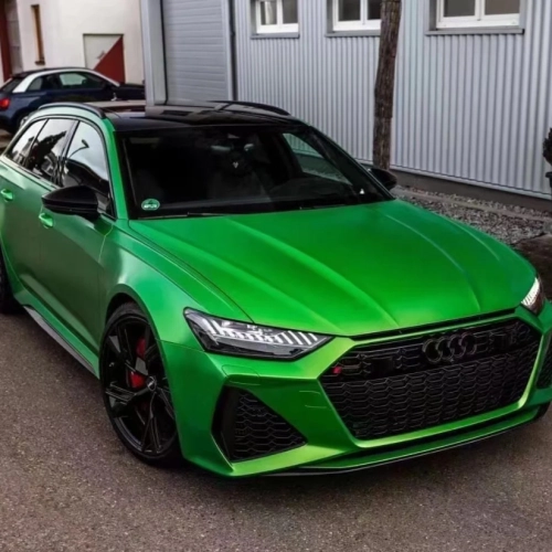 Ultra-Matte Flame Green Car Vinyl Wrap review 