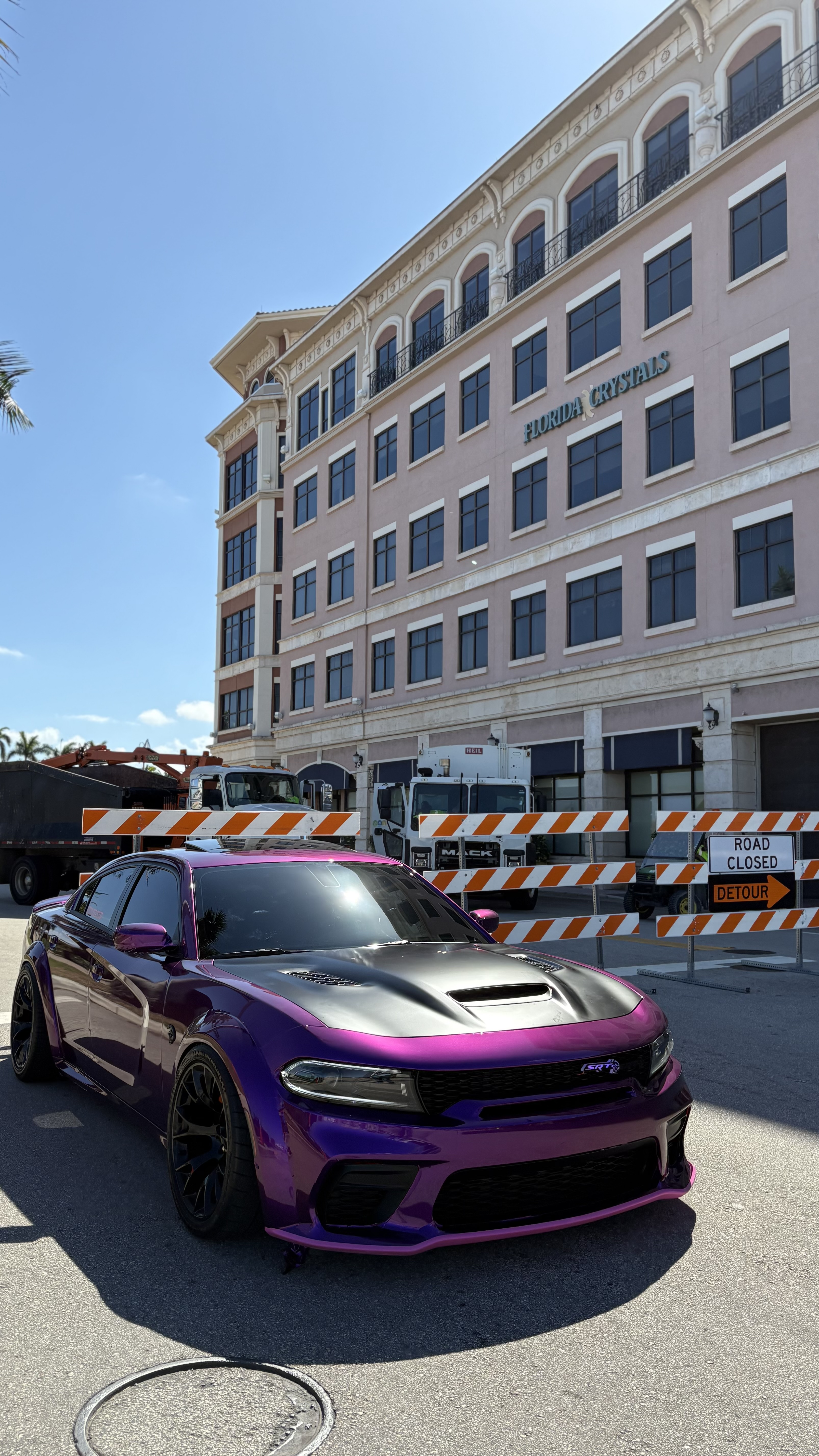 Gloss Metallic Grape Purple Car Vinyl Wrap review Hellcatray_717 01