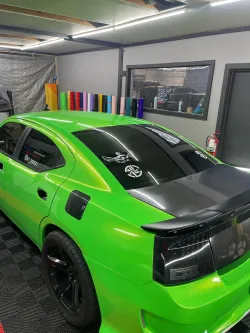 Audi Gloss Magic Gold Green Car Vinyl Wrap review drama 03