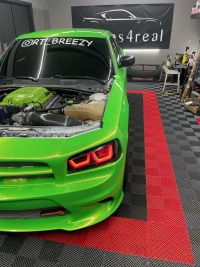 Audi Gloss Magic Gold Green Car Vinyl Wrap review 3