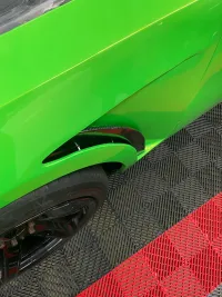 Audi Gloss Magic Gold Green Car Vinyl Wrap review 5