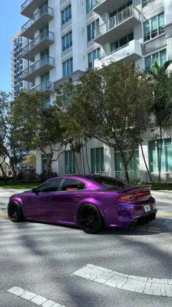  Gloss Metallic Grape Purple Car Vinyl Wrap review efrgh 02
