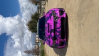 Hellcat Purple Camo Custom Car Vinyl Wrap review fhaet 01