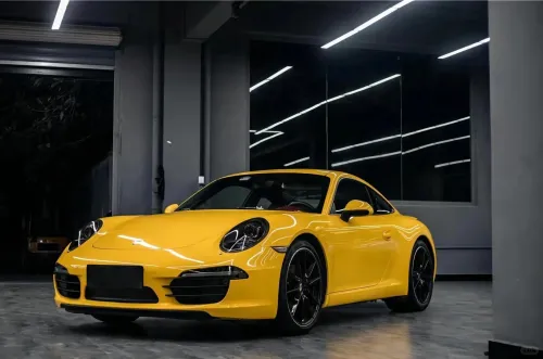 Gloss Sunflower Yellow Car Vinyl Wrap review 