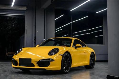 Gloss Sunflower Yellow Car Vinyl Wrap review 