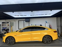 Gloss Sunflower Yellow Car Vinyl Wrap review drwea 03
