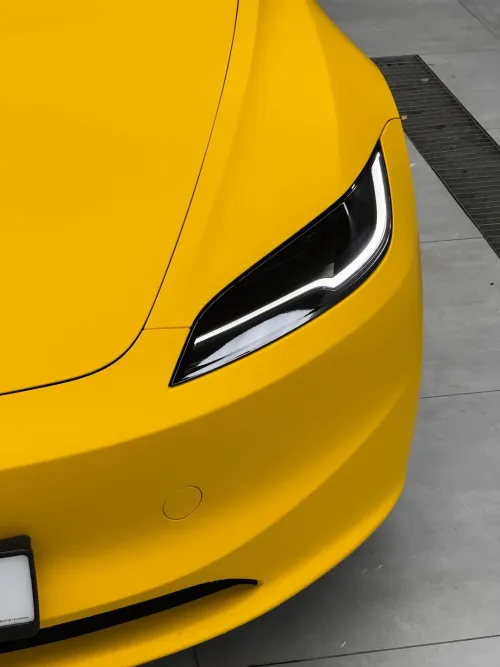 Ultimate Flat Sunflower Yellow Car Vinyl Wrap review 