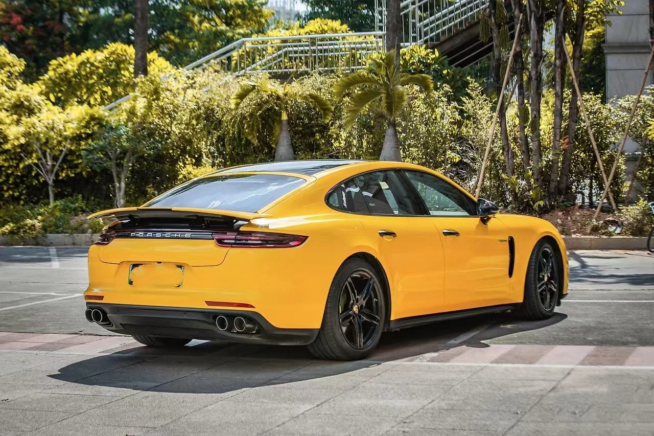 Ultimate Flat Sunflower Yellow Car Vinyl Wrap review drare 02