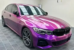  Gloss Metallic Grape Purple Car Vinyl Wrap review wyug 03