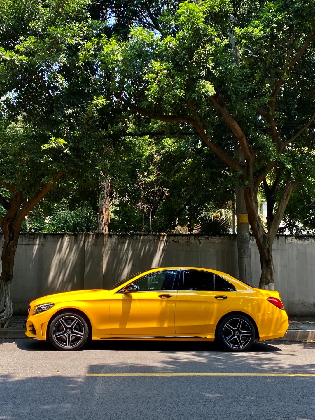 Gloss Sunflower Yellow Car Vinyl Wrap review 2