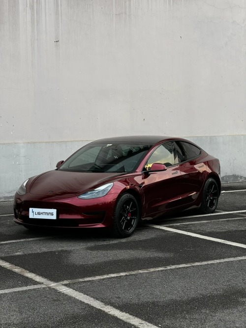  Liquid Metallic Dragon Blood Red Car Vinyl Wrap review 