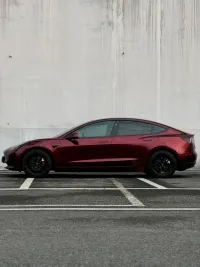  Liquid Metallic Dragon Blood Red Car Vinyl Wrap review 3