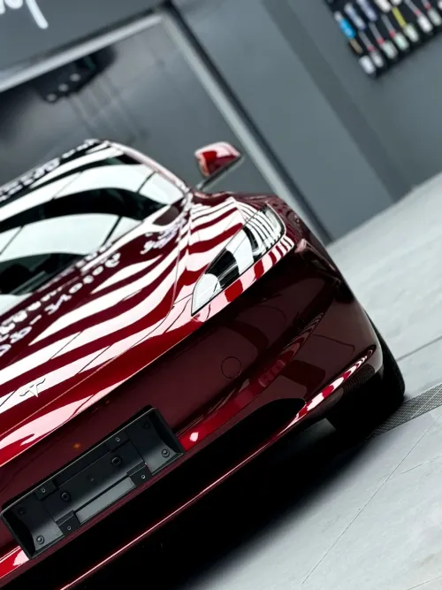  Liquid Metallic Dragon Blood Red Car Vinyl Wrap review 