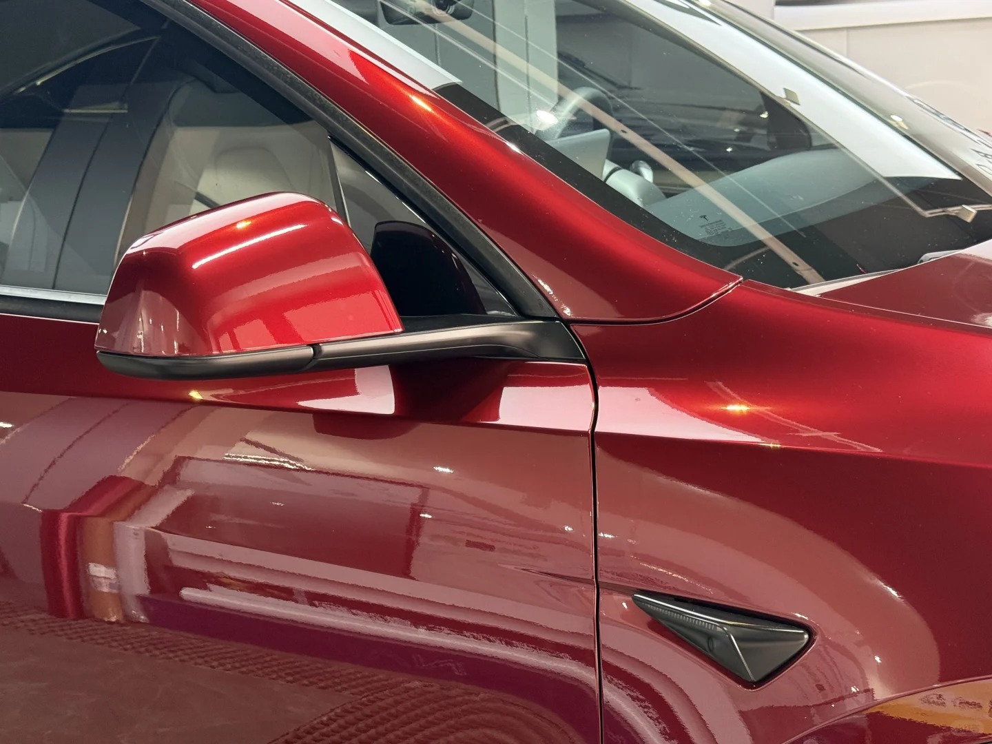  Liquid Metallic Dragon Blood Red Car Vinyl Wrap review weeer 02