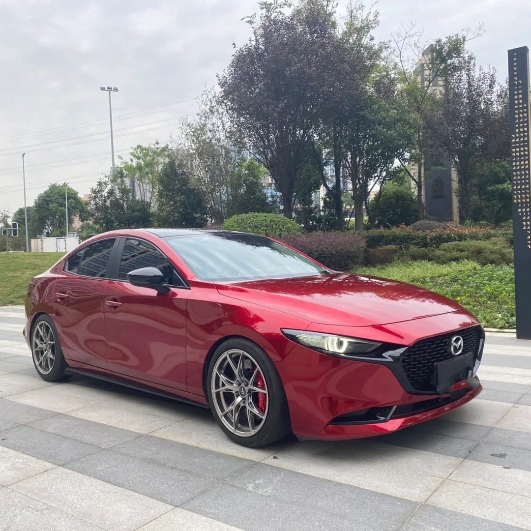 Gloss Metallic Cherry Red Car Vinyl Wrap review drffff 03
