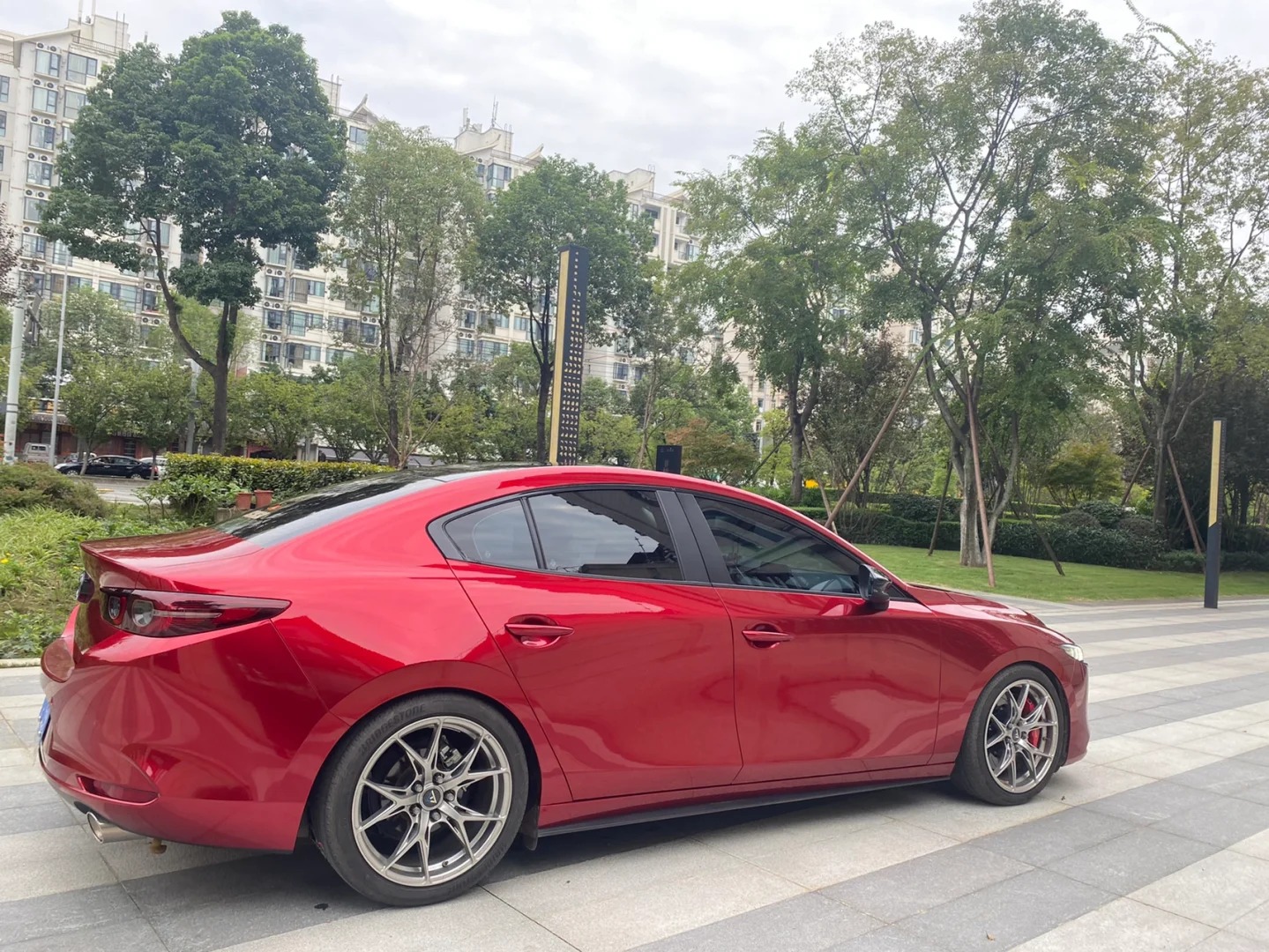Gloss Metallic Cherry Red Car Vinyl Wrap review WERRR