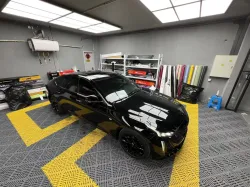  Super Gloss Piano Black Car Vinyl Wrap review quenn 03