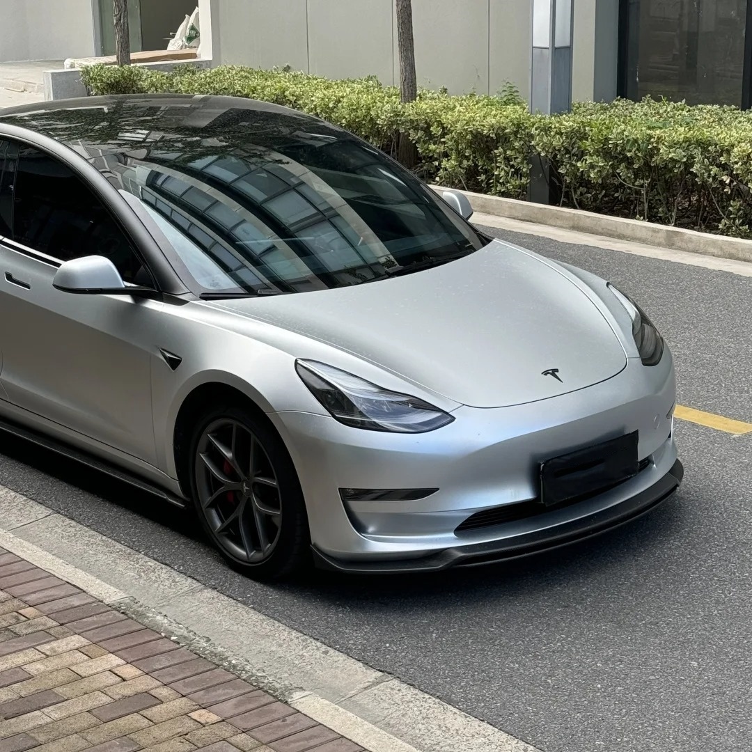 Matte Metallic Metal Silver Car Vinyl Wrap review tyin 01