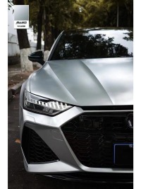 Matte Metallic Metal Silver Car Vinyl Wrap review 1