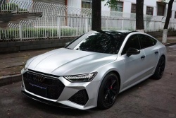 Matte Metallic Metal Silver Car Vinyl Wrap review drmmp 03