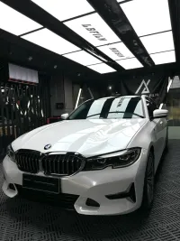 Gloss Pearl White Car Vinyl Wrap review 0
