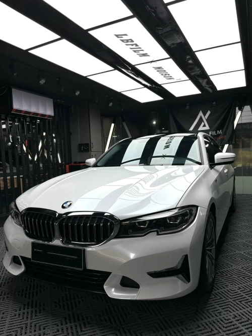 Gloss Pearl White Car Vinyl Wrap review 