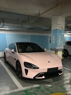 Super Gloss Pale Pink Car Vinyl Wrap review drma 02