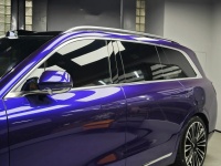 BMW Gloss PET Royal Indigo Blue Car Vinyl Wrap review 0