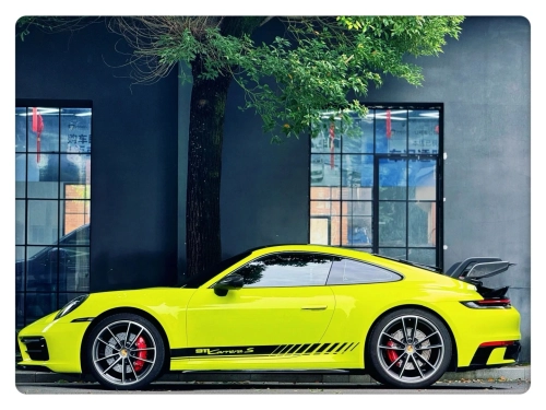 PET Gloss Acid Green Car Vinyl Wrap review 