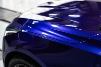 BMW Gloss PET Royal Indigo Blue Car Vinyl Wrap review 0