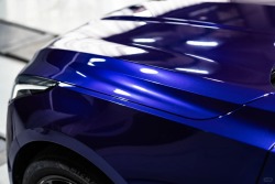 BMW Gloss PET Royal Indigo Blue Car Vinyl Wrap review beee 01